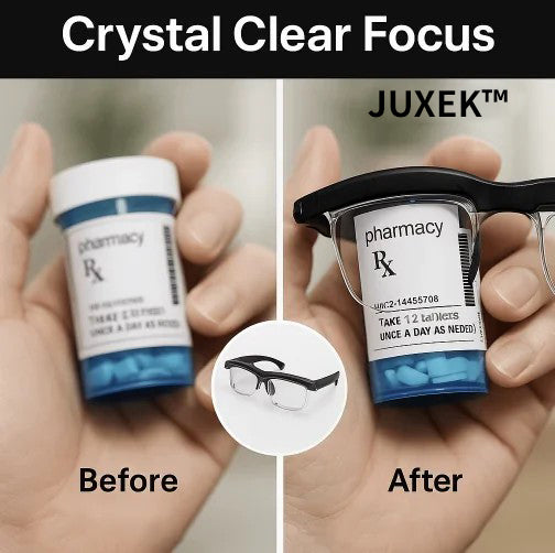 【ADJUSTABLE FOCUS GLASSES】See Every Moment Clearly With JUXEK™!