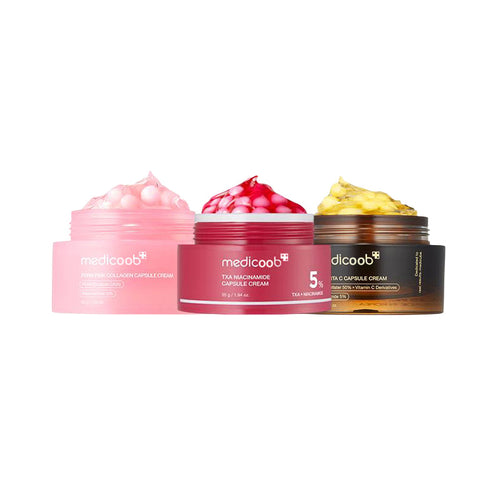 Mix & Match Boba Cream Set | Brighter, Smoother Skin in 2 Weeks