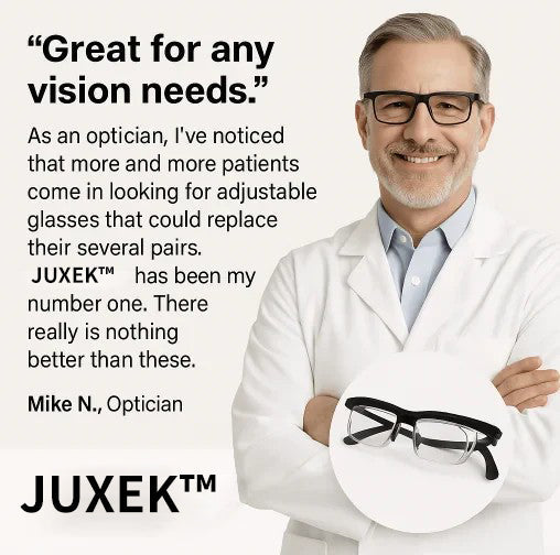 【ADJUSTABLE FOCUS GLASSES】See Every Moment Clearly With JUXEK™!