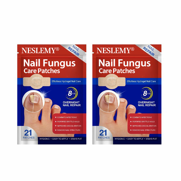 Fungal Nail Patches, 21pcs/box Nail Health Care Patches, Nail Fungus Care Patches, Suitable for Solving Fungal Nails and Other Nail Problems, Nail Supplies, Daily Care Nails Kit Set